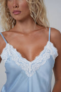 Monaco Top - Celeste Blue