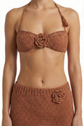 Melrose Crochet Top - Rust