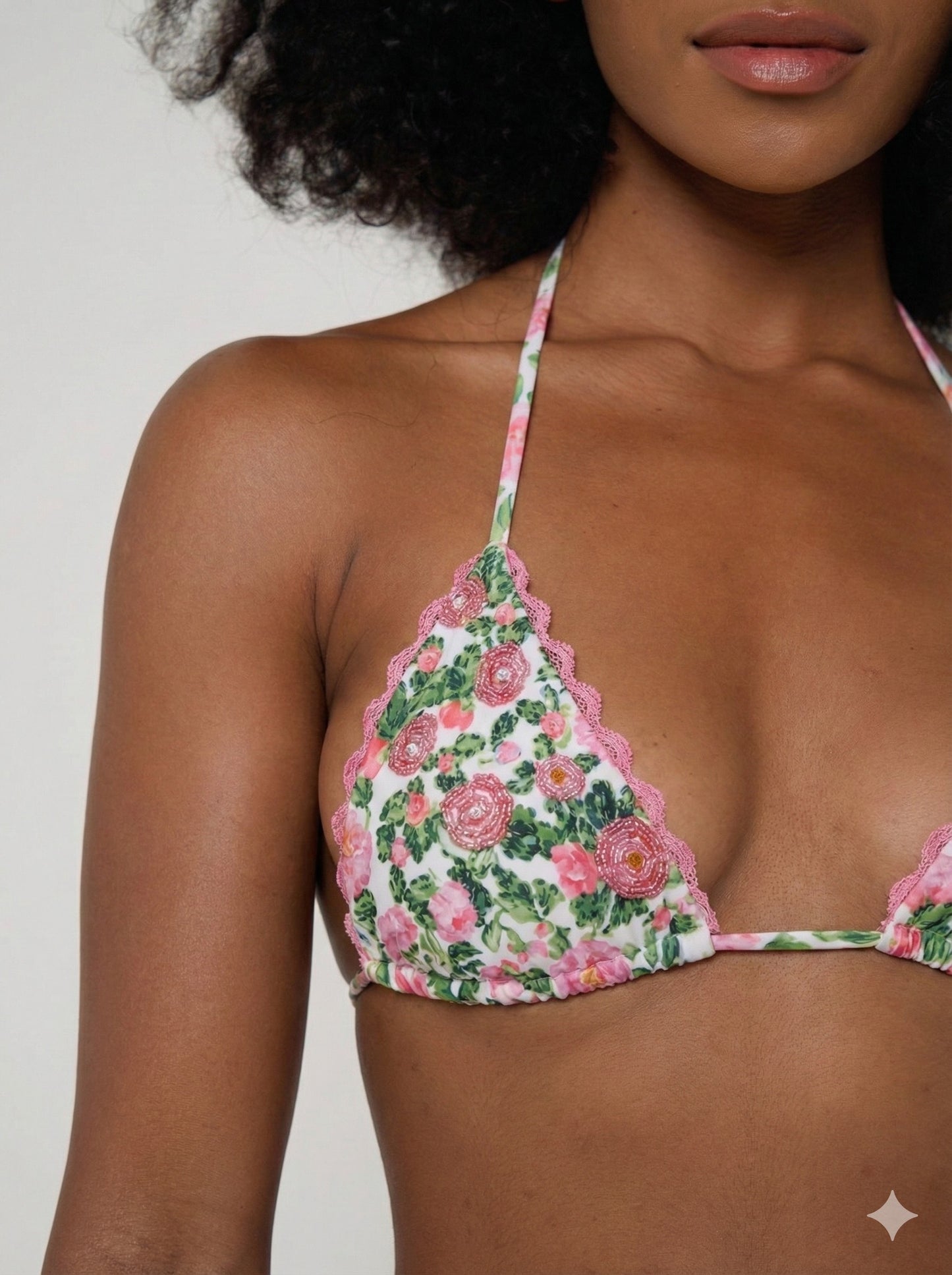 Rozalia Triangle Top - Garden Rose