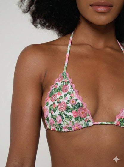 Rozalia Triangle Top - Garden Rose