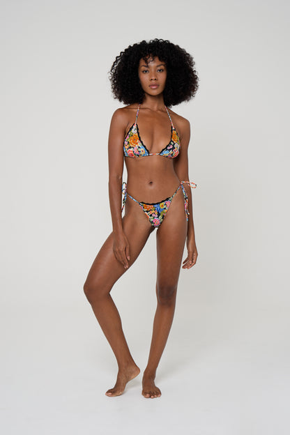 Rozalia Triangle Top - Eden Noir