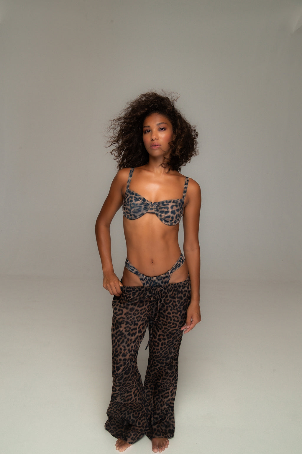Zora Pants - Leopard